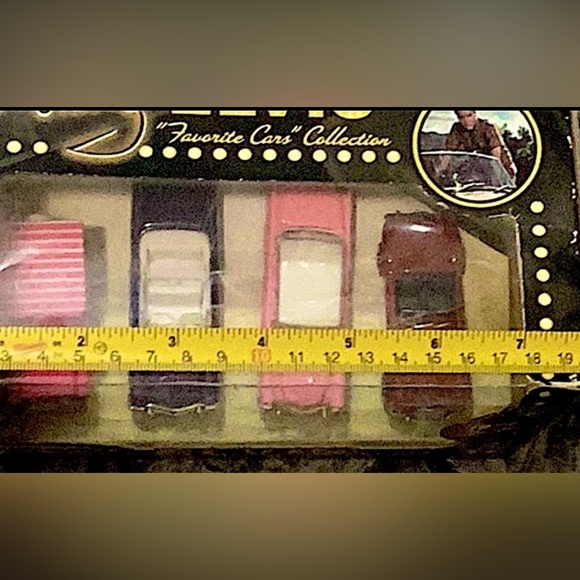 Preowned Mattel Pink and Purple Classic Car Toy Set 2001  Match Box Collectibles - Picture 13 of 16